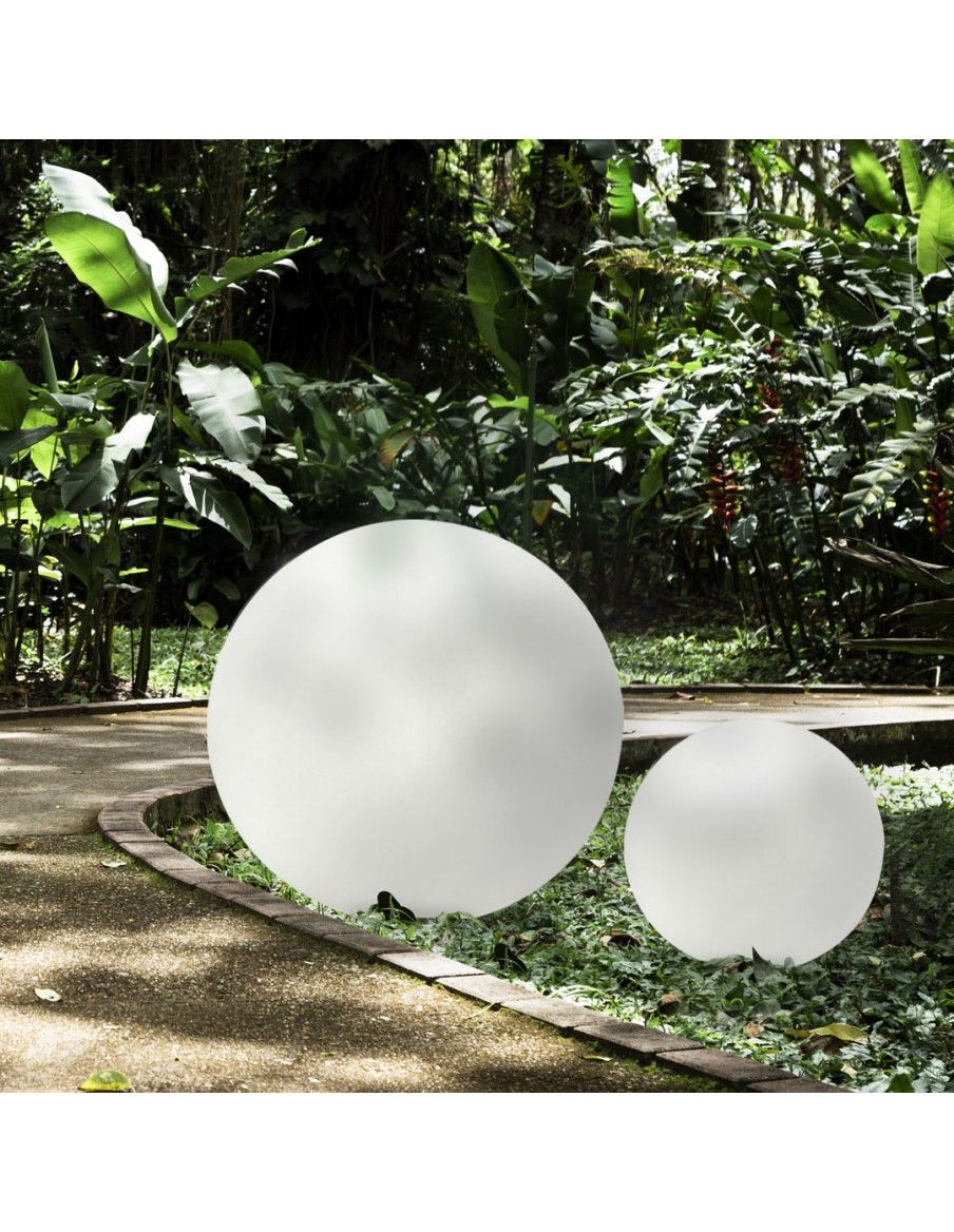 Palla luminosa da giardino