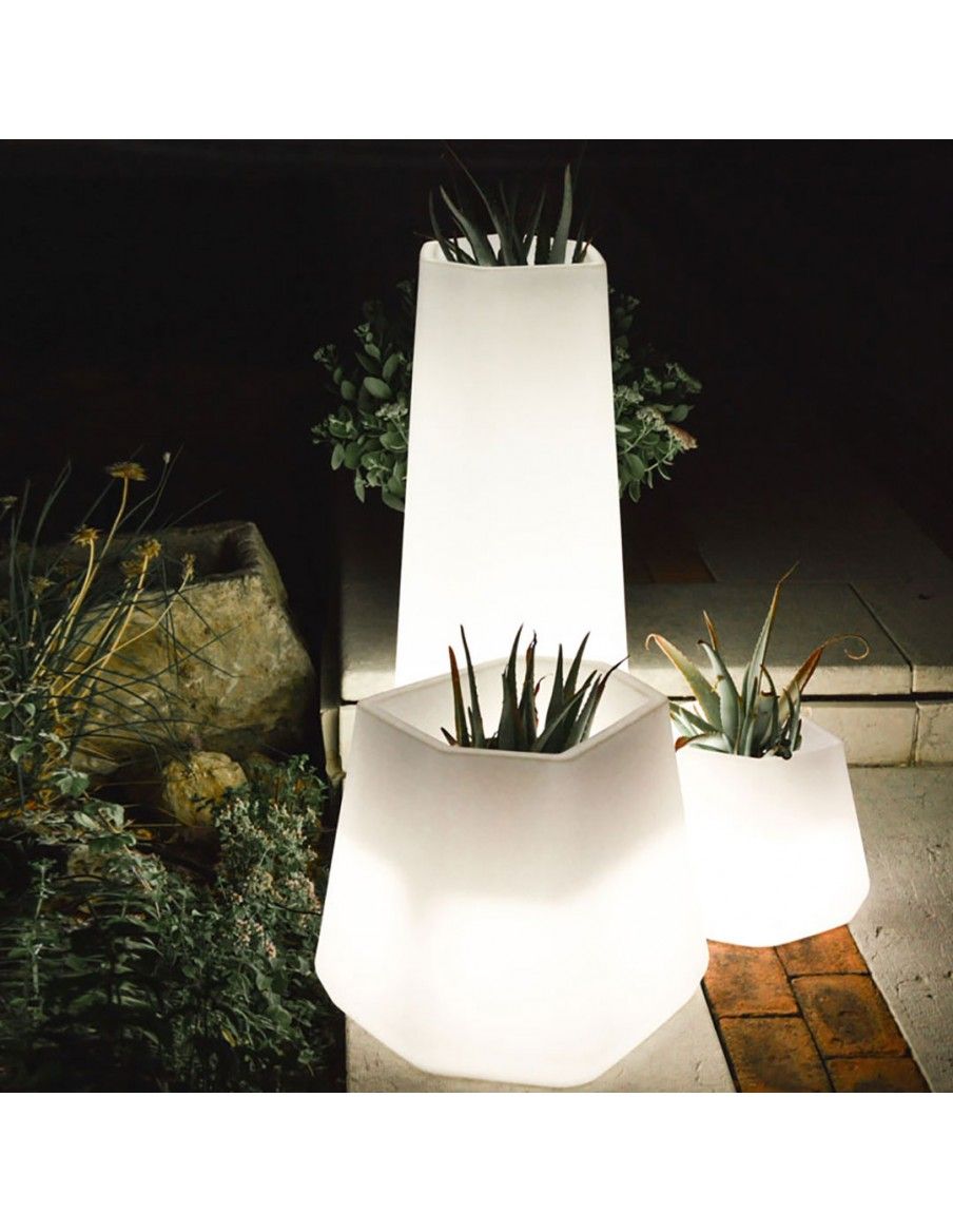 vasi luminosi da giardino Danieli