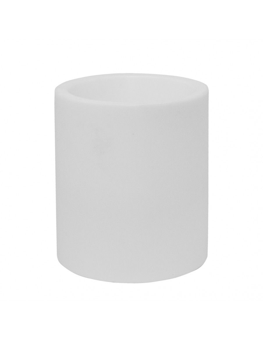 vaso luminoso rose in resina