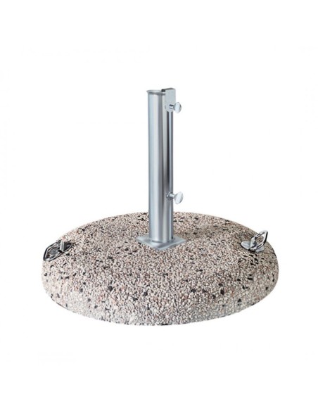 Base in graniglia per ombrelloni da giardino