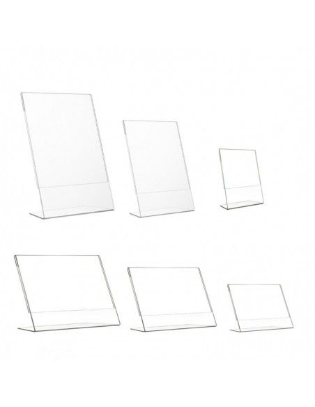 Porta avvisi in plexiglass