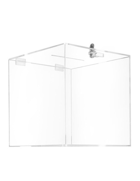 Urna in plexiglass satinato con chiave