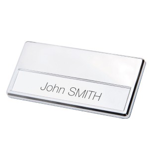 Targhette identificative porta badge con calamita - DANIELI