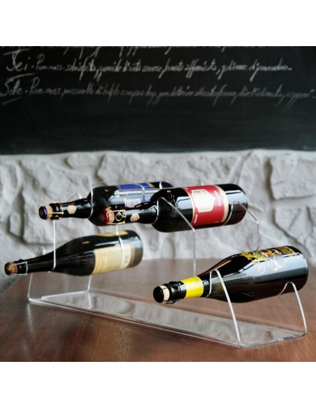Espositore porta vino per cantine