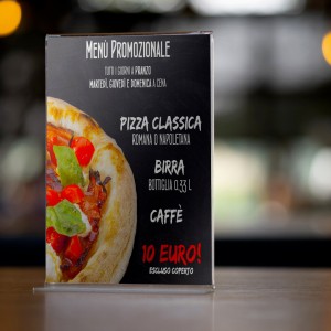 espositore porta menu da banco - DANIELI