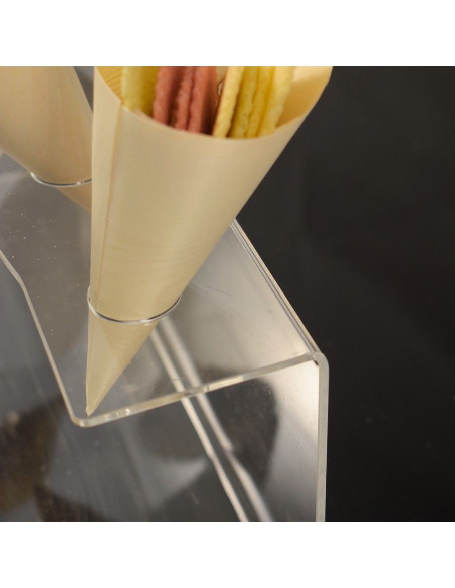 Spessore porta coni in plexiglass