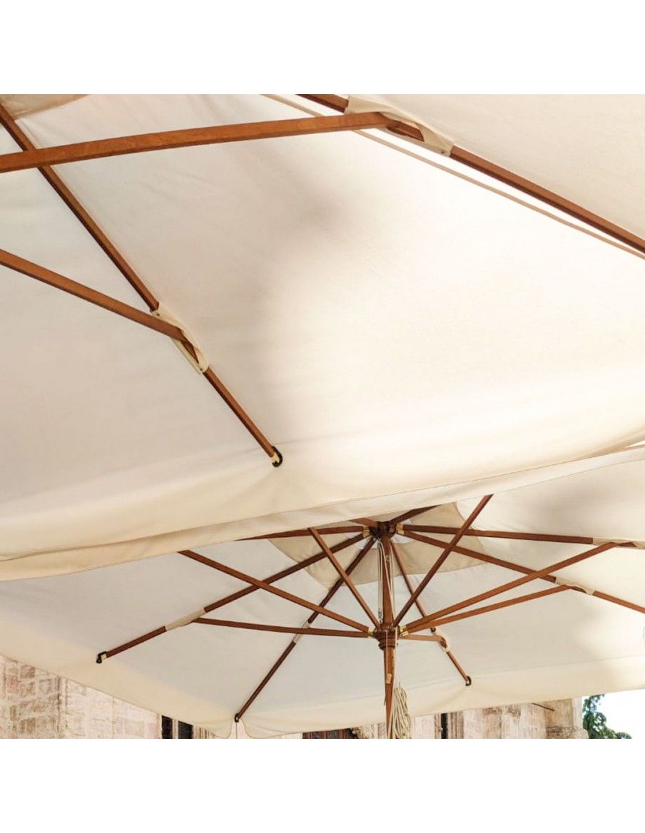ombrelloni made in Italy struttura in legno
