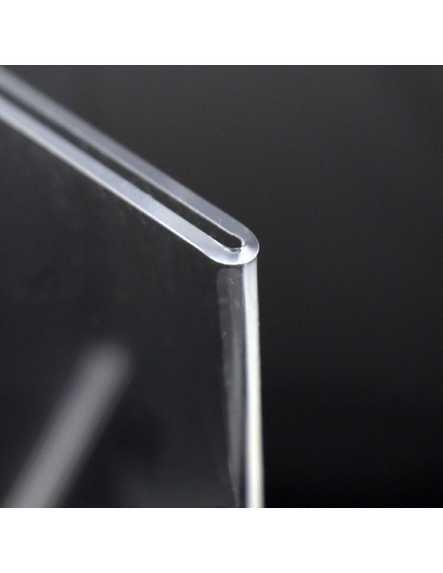 Espositori in plexiglass da banco a 3 facce