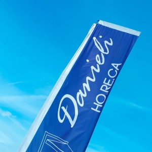 bandiera in tessuto nautico per negozi - DANIELI