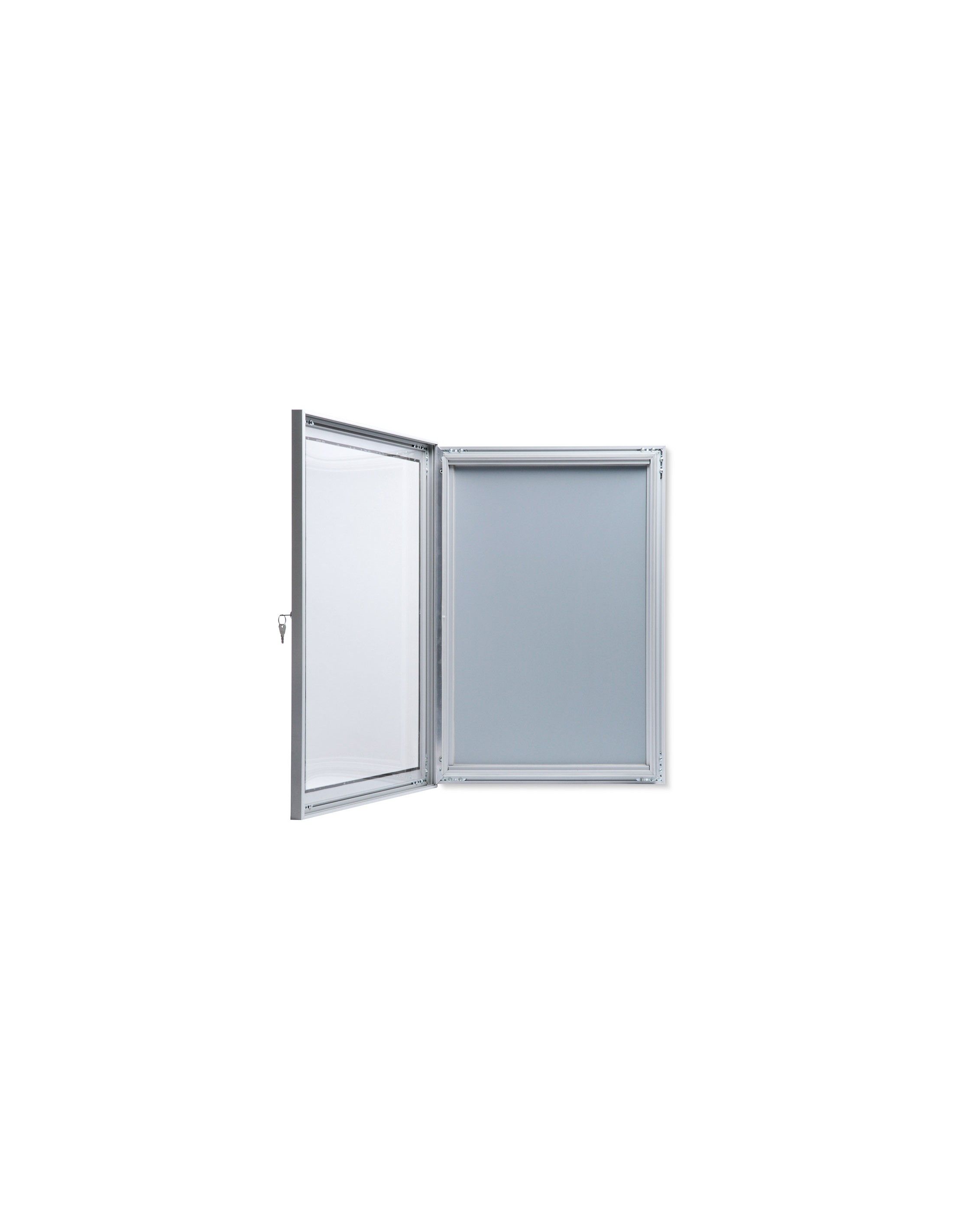 Eurokraft Basic | Bacheca Info Per Interni | Parete Posteriore In Metallo 2 Fogli Uni A4 Alt X Largh 350 X 491 Mm 90269828