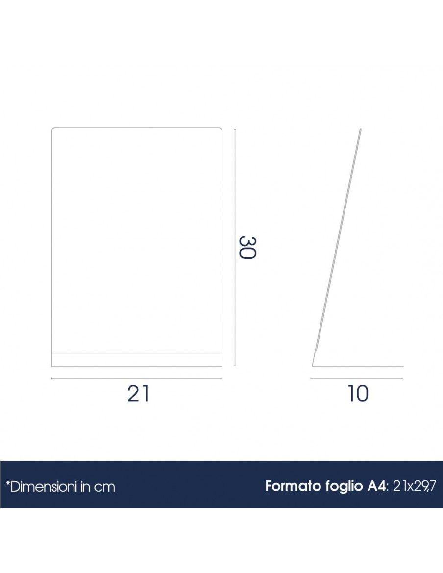 Dimensioni porta comunicazioni formato A4