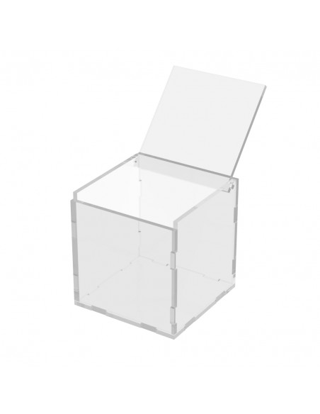 cubo porta caramelle con apertura superiore