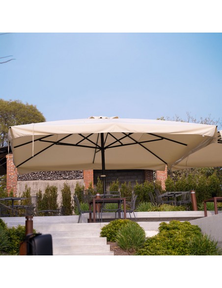 Ombrellone Professionale da Giardino 5x5 e 6x6 DUBAI