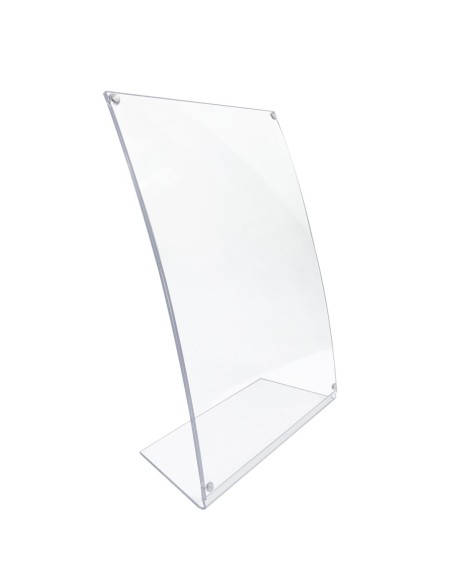 Portafoto da tavolo in plexiglass orizzontale con magneti