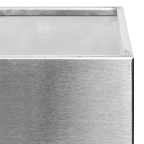 Cestino 17 lt con Coperchio Basculante e Posacenere con Sabbia - DANIELI