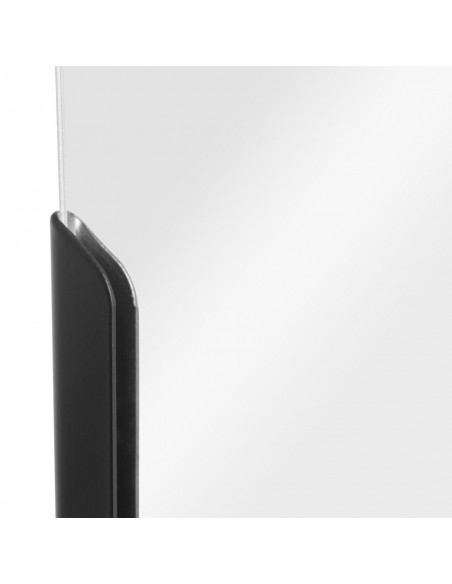 Espositore A4 e A3 in Plexiglass Trasparente per Colonnine con Nastro