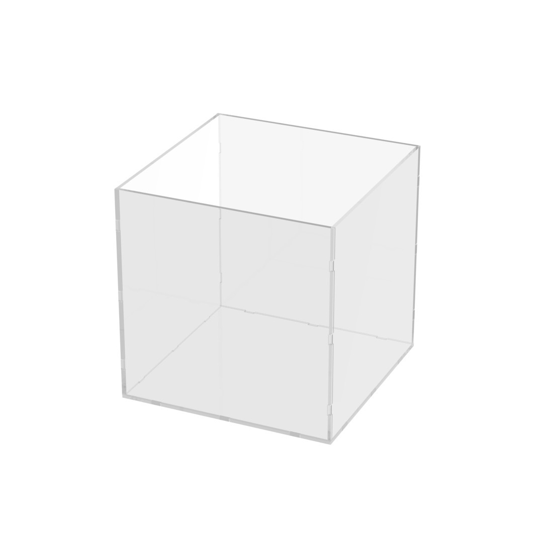 Cubo trasparente in plexiglass 20x20x20 - DANIELI