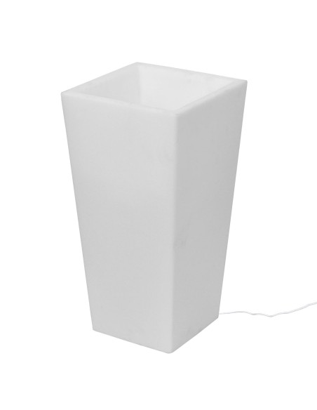 vaso luminoso da esterno con luce neutra