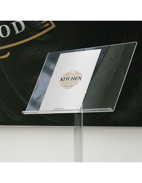 espositore a leggio porta menu