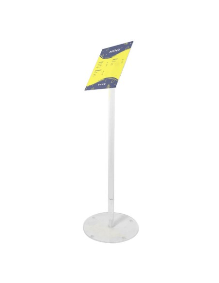 porta menu formato A4 trasparente ruotabile