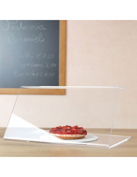vetrina parafiato trasparente per dolci