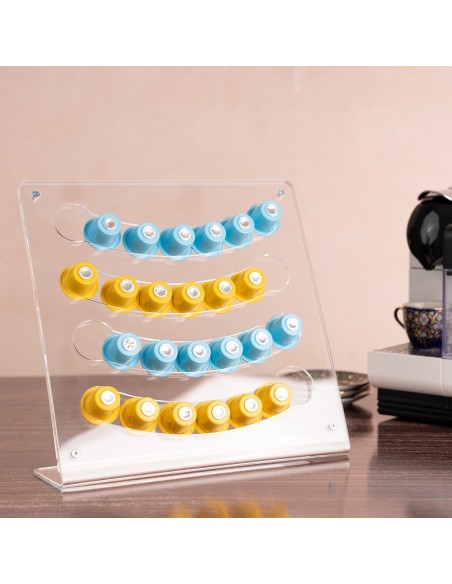 Espositore porta capsule