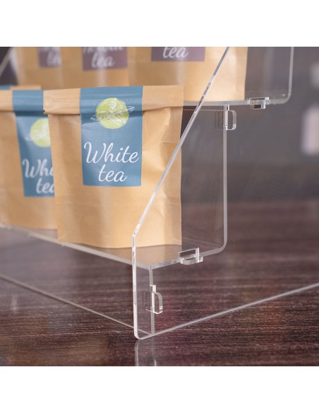 Espositore a Scaletta in plexiglass