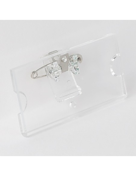 Targhette identificative in plexiglass con molla
