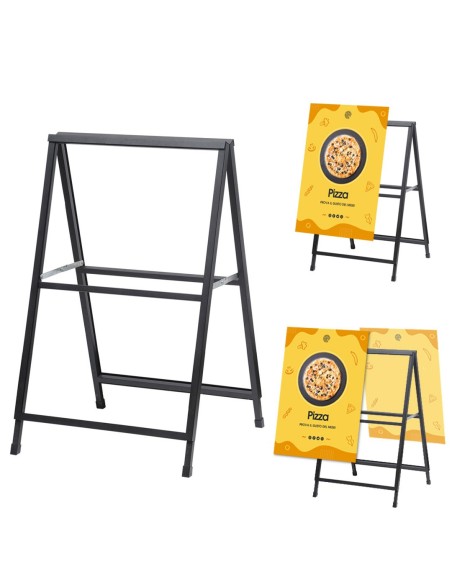 cavalletto espositore pubblicitario 60x80 cm