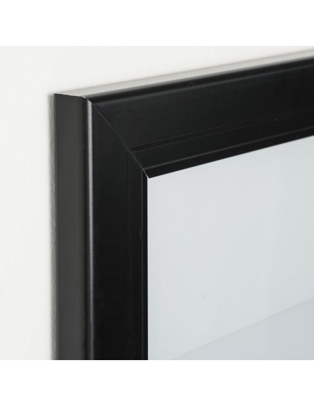 Bacheca magnetica con cornice nera