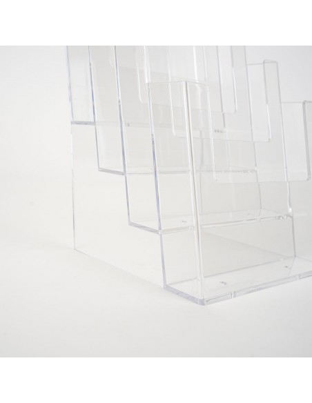 Porta depliant da tavolo in plexiglass A5 - Danieli