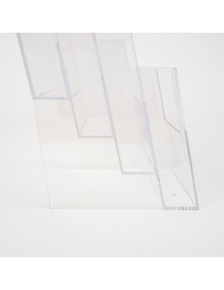 Porta depliant da tavolo in plexiglass A5 - Danieli