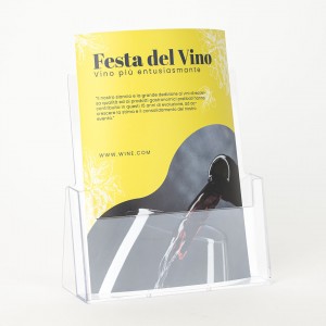 Porta depliant da tavolo in plexiglass A4 - Danieli - DANIELI