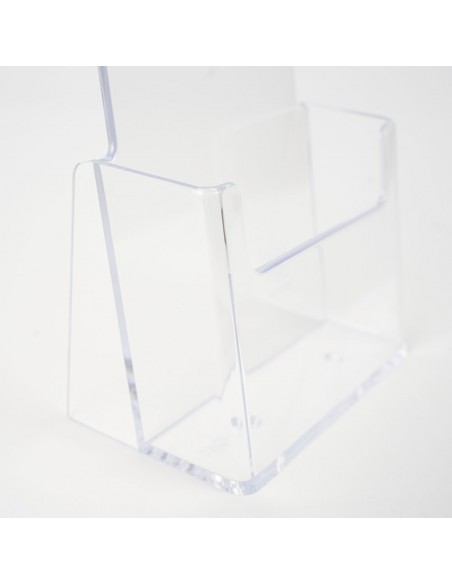 Porta Depliant da Tavolo in Plexiglass 1/3 di A4 - Danieli