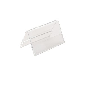 Cavalierino segnatavolo in plexiglass trasparente - DANIELI