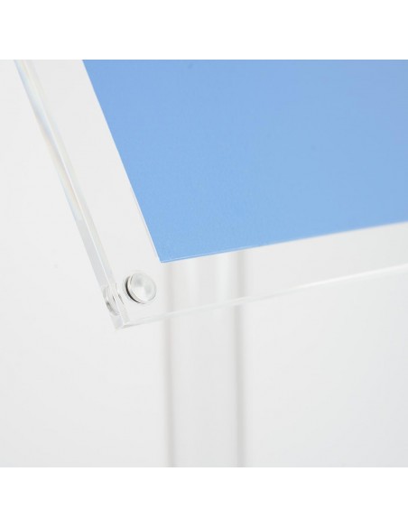 Espositore a Leggio da Terra in Plexiglass A3