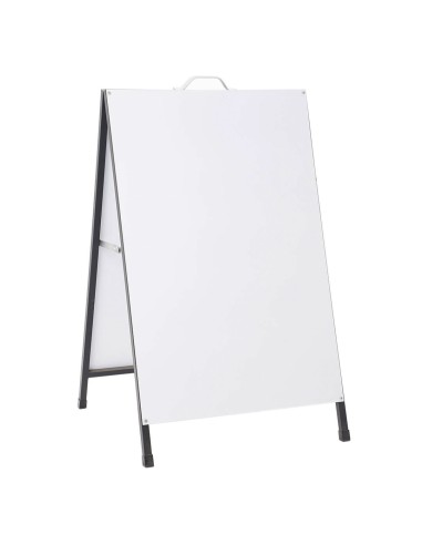 Cavalletto con maniglia e pannello magnetico bianco stampabile