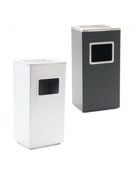 cestini finitura silver e nero opaco