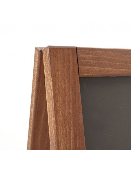 Cavalletto in legno finitura dark