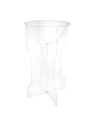 Espositore Promozionale da Terra con Cesto in Plexiglass