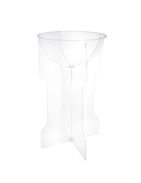 Espositore Promozionale da Terra con Cesto in Plexiglass