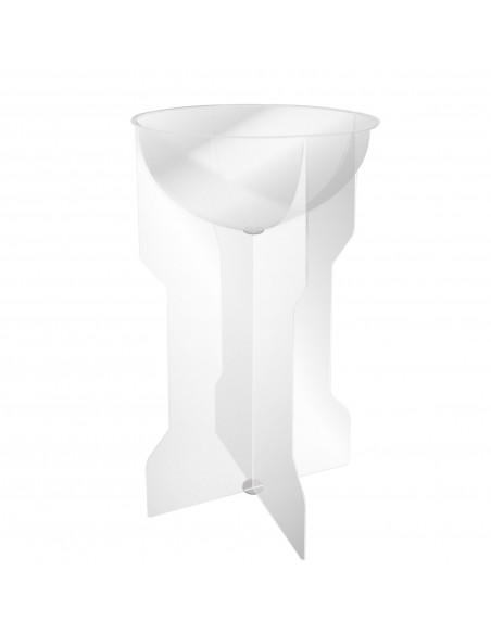 Espositore Promozionale da Terra con Cesto in Plexiglass