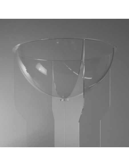 Espositore Promozionale da Terra con Cesto in Plexiglass
