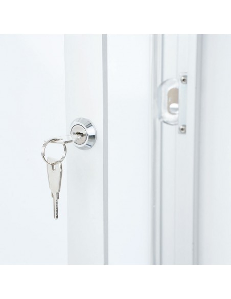 Bacheca Magnetica Porta Avvisi da Esterno in Alluminio