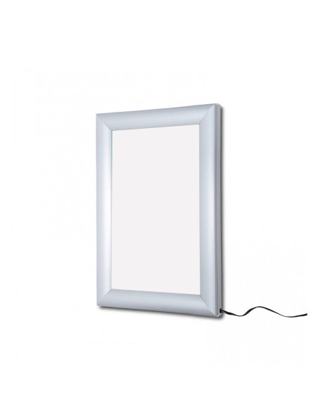 Cornice retroilluminata a LED bifacciale per poster