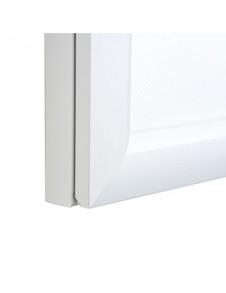 Cornice retroilluminata a LED bifacciale per poster con angolo vivo