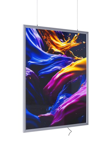 Cornice Retroilluminata a LED Bifacciale per Poster | Danieli