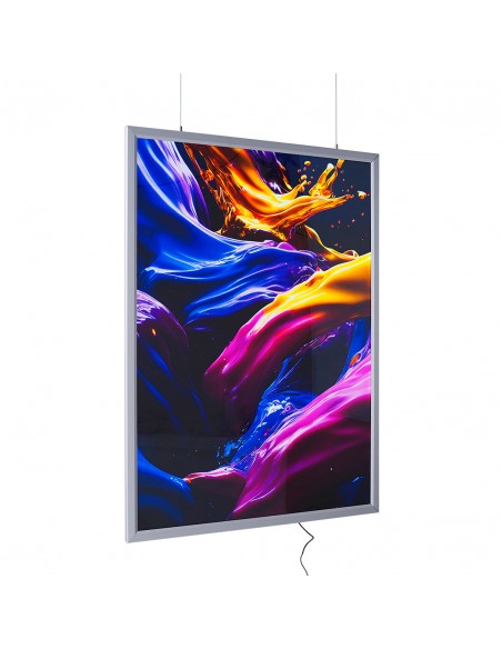 Cornice Retroilluminata a LED Bifacciale per Poster | Danieli