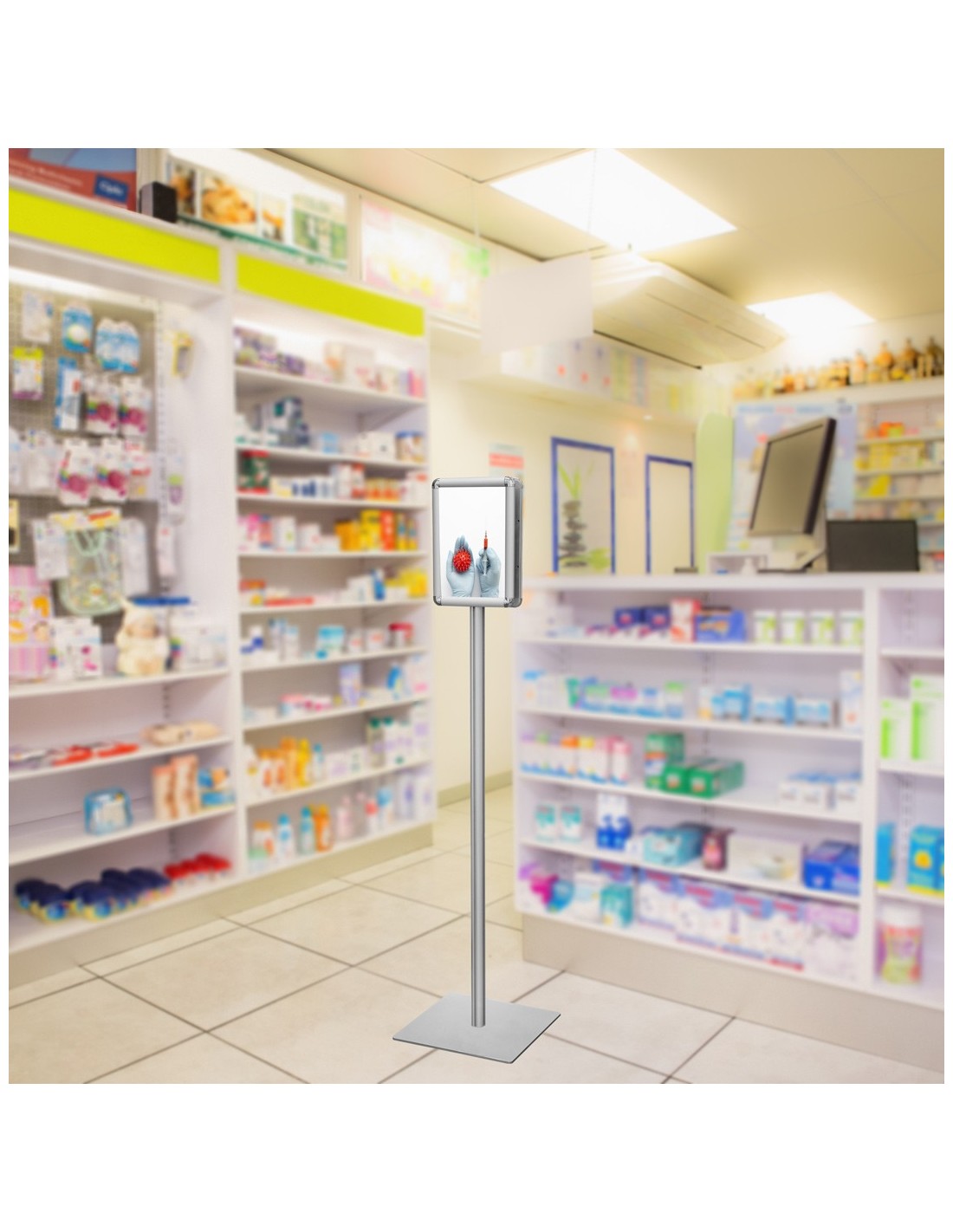 Accessorio per Flexo cornice a scatto in alluminio | PDS PETER HANDELS AG