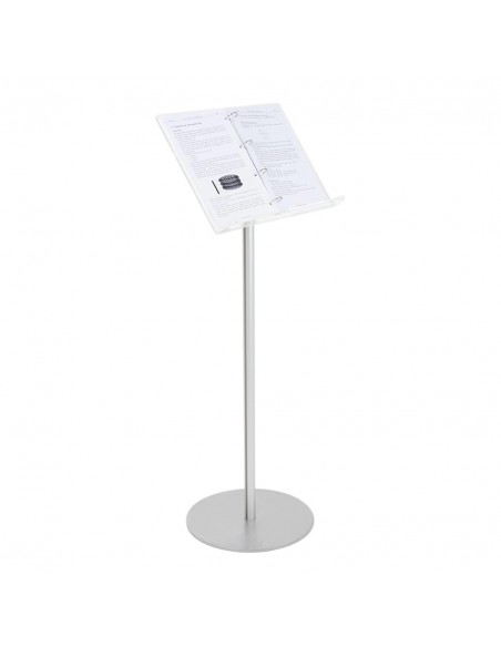 Leggio in Plexiglass da Terra A3 Orizzontale con Anelli